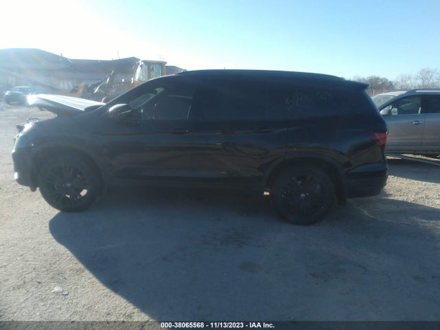2021 HONDA PILOT AWD BLACK EDITION VIN: 5FNYF6H78MB003662