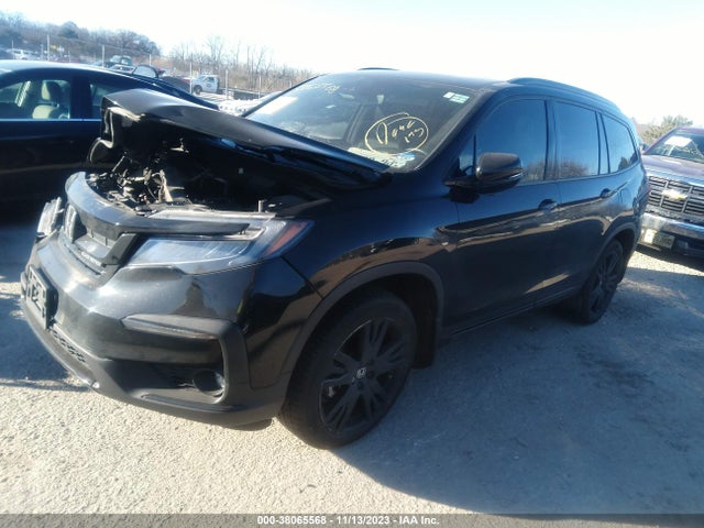 2021 HONDA PILOT AWD BLACK EDITION VIN: 5FNYF6H78MB003662