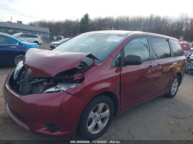 2014 TOYOTA SIENNA L V6 7 PASSENGER VIN: 5TDZK3DC1ES442247