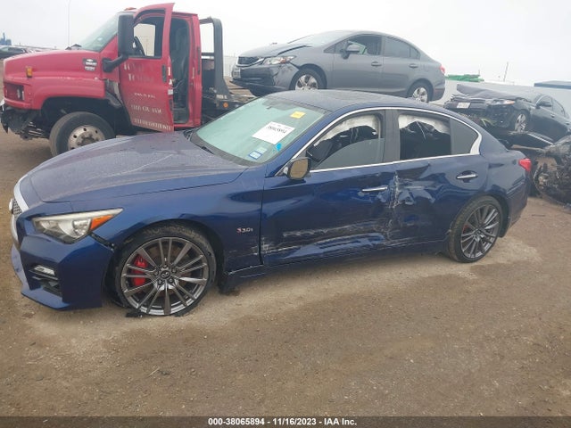 2017 INFINITI Q50 3.0T RED SPORT 400 VIN: JN1FV7AP8HM851213