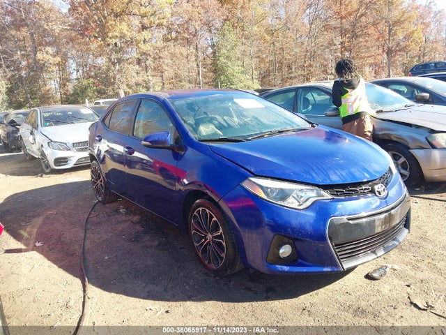 2016 TOYOTA COROLLA S PLUS VIN: 2T1BURHE0GC551840