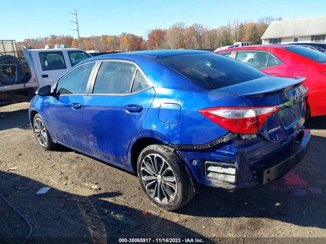 2016 TOYOTA COROLLA S PLUS VIN: 2T1BURHE0GC551840