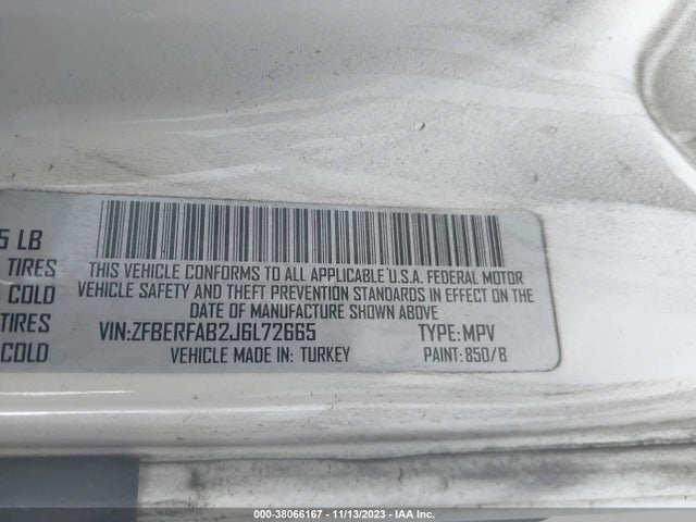 RAM Promaster City Tradesman 2018 ZFBERFAB2J6L72665 Image 9