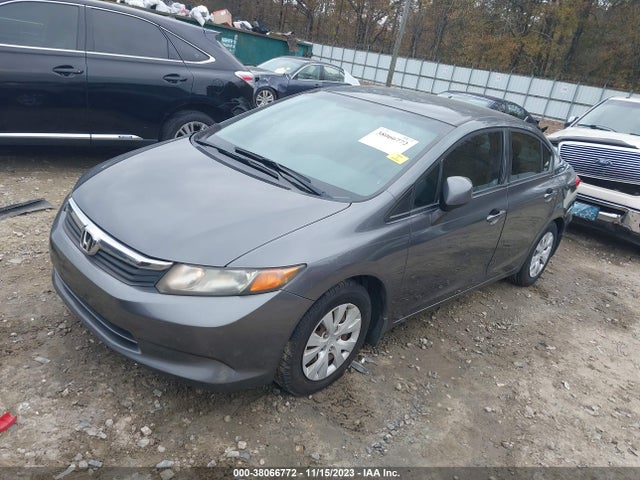 2012 HONDA CIVIC LX VIN: 2HGFB2F53CH302869