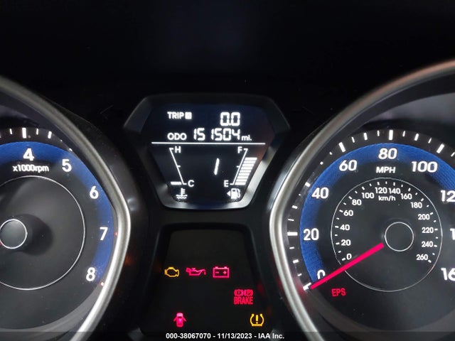 2011 HYUNDAI ELANTRA GLS VIN: 5NPDH4AE2BH052537