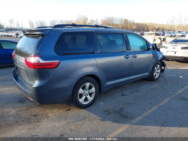 2015 TOYOTA SIENNA LE 8 PASSENGER VIN: 5TDKK3DCXFS644605