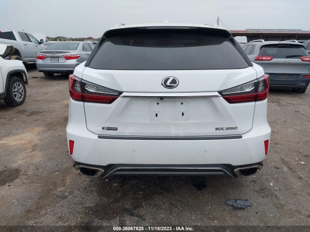 2018 LEXUS RX 350 F-SPORT VIN: 2T2BZMCA5JC136458