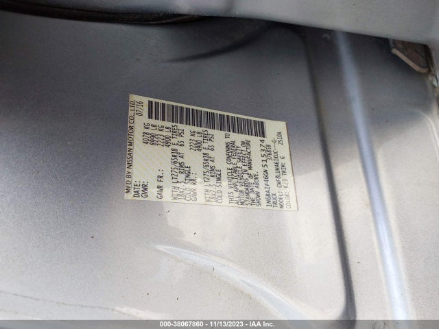 1N6BA1F46GN515374 Nissan Titan Xd Pro-4x Diesel