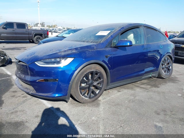 2022 TESLA MODEL X 7SAXCDE55NF338216 Photo 1
