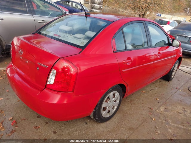 2011 HYUNDAI ACCENT GLS VIN: KMHCN4AC6BU614069