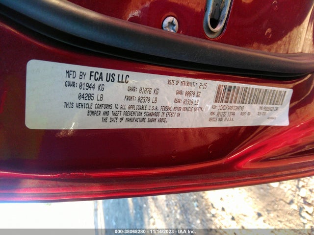 Dodge DART SE 2015 1C3CDFAA9FD300749 Image 9