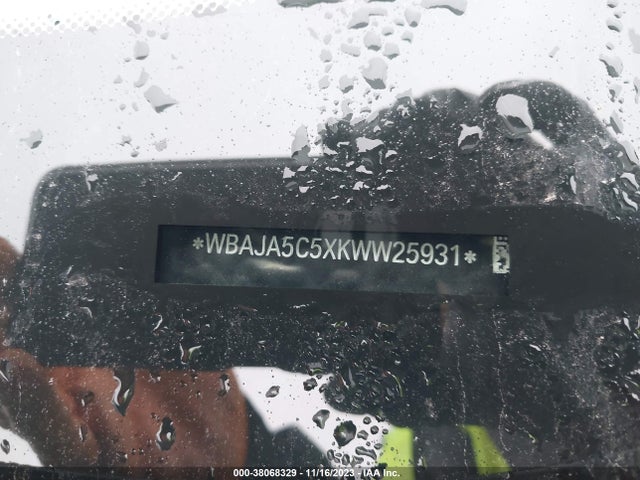 BMW 530I 2019 WBAJA5C5XKWW25931 Image 9