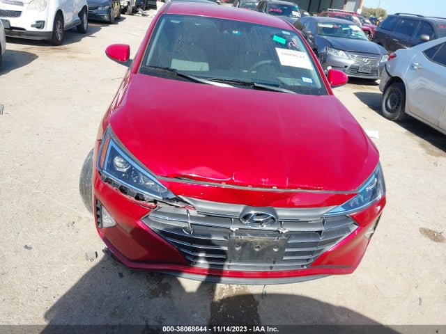 2020 HYUNDAI ELANTRA SEL VIN: KMHD84LF1LU036810