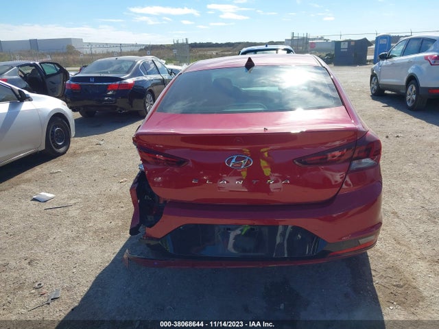 2020 HYUNDAI ELANTRA SEL VIN: KMHD84LF1LU036810