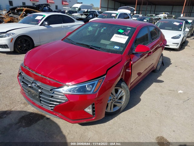 2020 HYUNDAI ELANTRA SEL VIN: KMHD84LF1LU036810