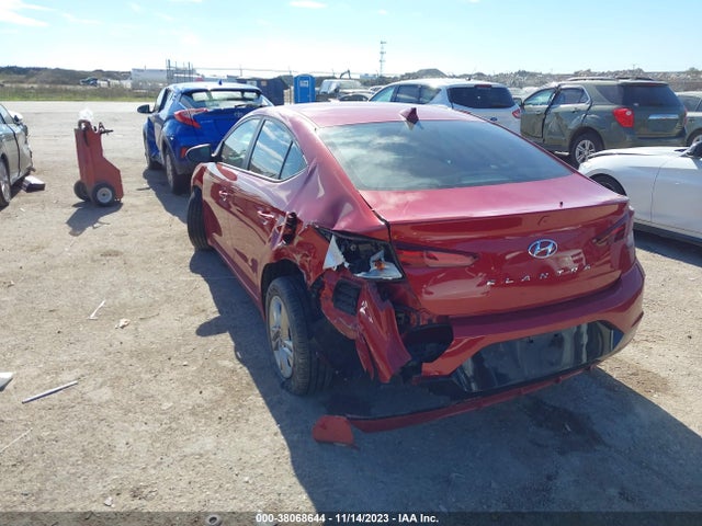 2020 HYUNDAI ELANTRA SEL VIN: KMHD84LF1LU036810