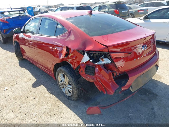 2020 HYUNDAI ELANTRA SEL VIN: KMHD84LF1LU036810