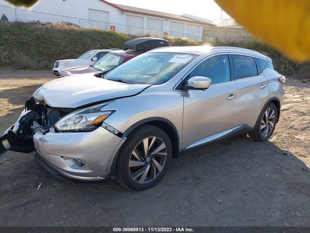 2015 NISSAN MURANO PLATINUM VIN: 5N1AZ2MH0FN214449