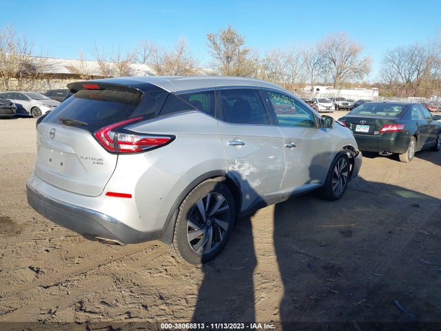 2015 NISSAN MURANO PLATINUM VIN: 5N1AZ2MH0FN214449