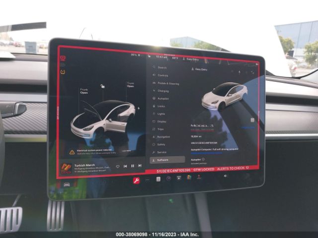 5YJ3E1EC4NF105396 Tesla Model 3 Performance Dual Motor All-wheel Drive