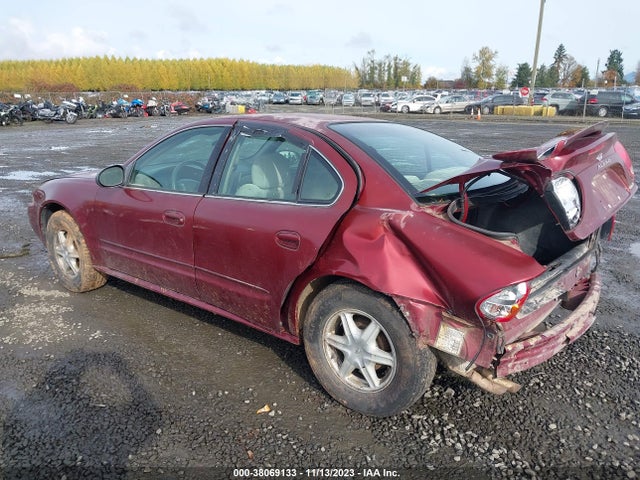 2003 OLDSMOBILE ALERO GL1 VIN: 1G3NL52F33C150344
