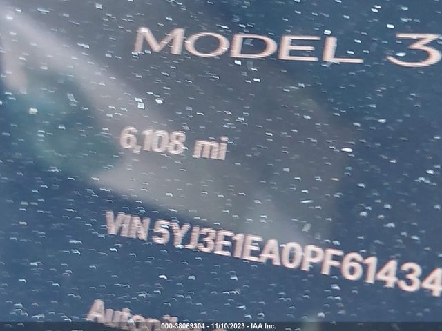 Tesla Model 3 Rear-wheel Drive 2023 5YJ3E1EA0PF614340 Image 14