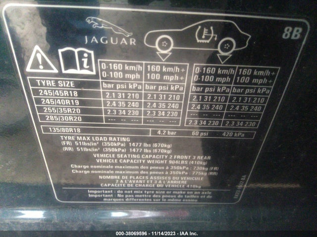 2009 JAGUAR XF SAJXA06B09HR29173 Photo 8
