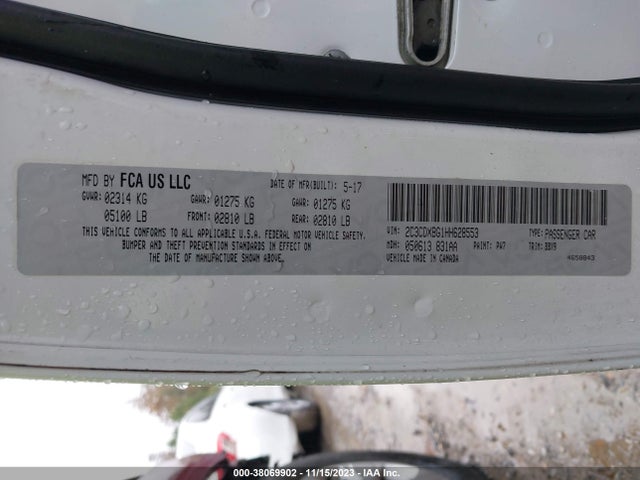 Dodge Charger Se Rwd 2017 2C3CDXBG1HH628553 Image 9