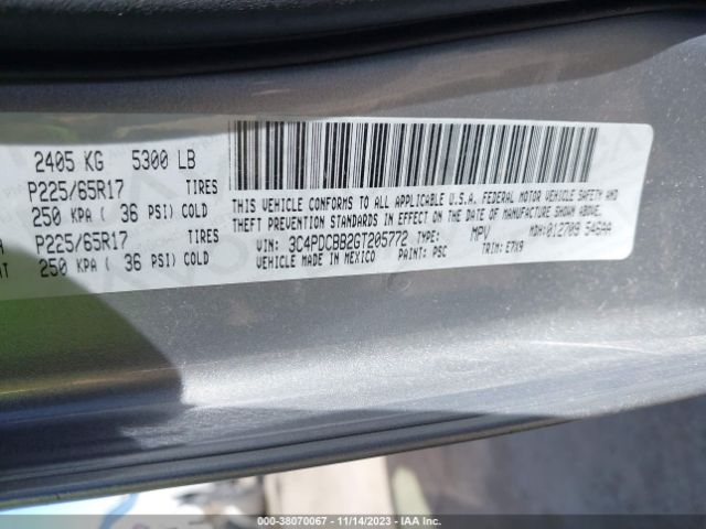 3C4PDCBB2GT205772 Dodge Journey Sxt