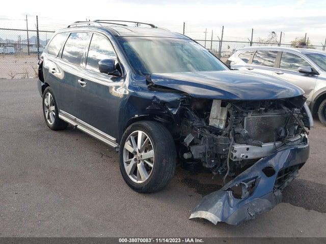 2013 NISSAN PATHFINDER PLATINUM VIN: 5N1AR2MM8DC656109