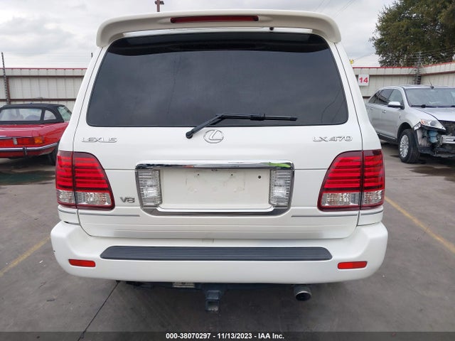 2007 LEXUS LX 470 VIN: JTJHT00W674027489