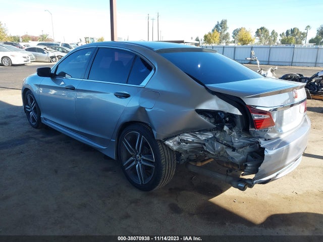 2016 HONDA ACCORD SPORT VIN: 1HGCR2F69GA126115