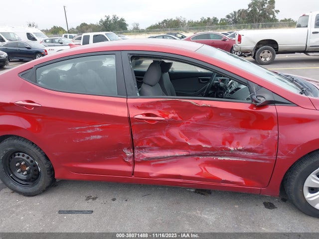 2016 HYUNDAI ELANTRA SE VIN: 5NPDH4AEXGH704697