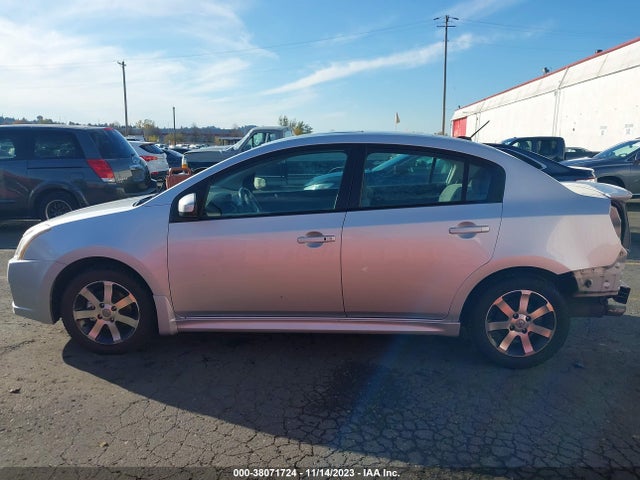 2012 NISSAN SENTRA 2.0 SR VIN: 3N1AB6AP0CL663589