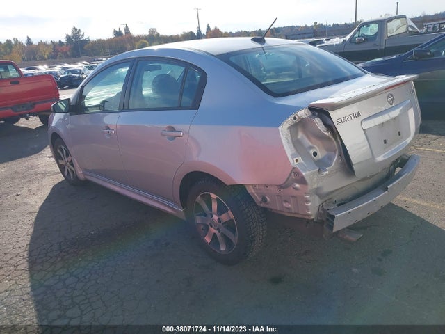 2012 NISSAN SENTRA 2.0 SR VIN: 3N1AB6AP0CL663589