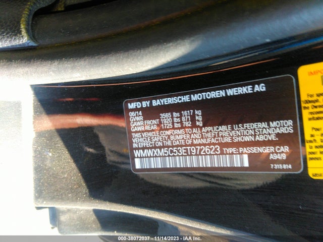 2014 MINI HARDTOP WMWXM5C53ET972623 Photo 8
