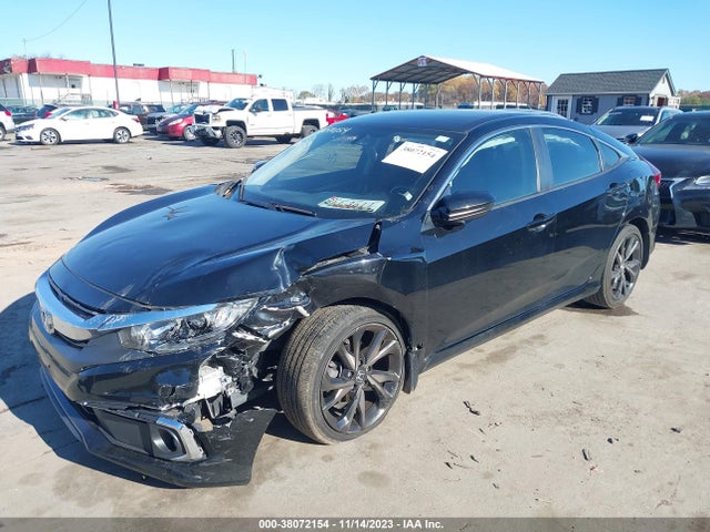 Honda Civic Sedan Lx 2018 2HGFC2F5XJH584339 Image 2