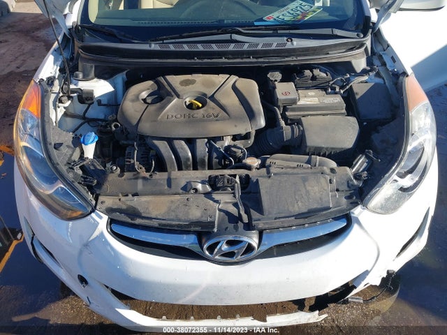 2012 HYUNDAI ELANTRA GLS VIN: 5NPDH4AE6CH111641