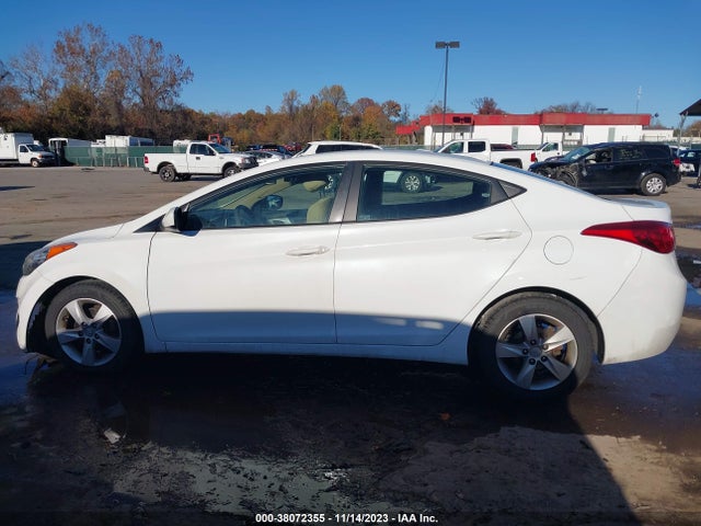 2012 HYUNDAI ELANTRA GLS VIN: 5NPDH4AE6CH111641