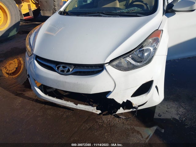 2012 HYUNDAI ELANTRA GLS VIN: 5NPDH4AE6CH111641