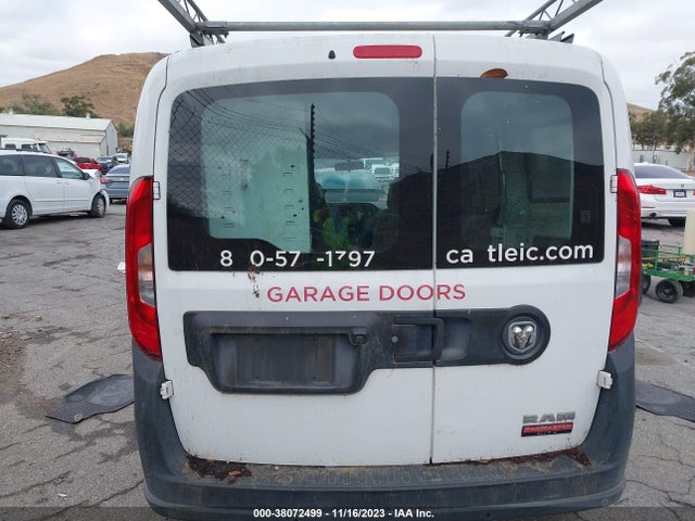 2017 RAM PROMASTER CITY TRADESMAN VIN: ZFBERFAB2H6E89501