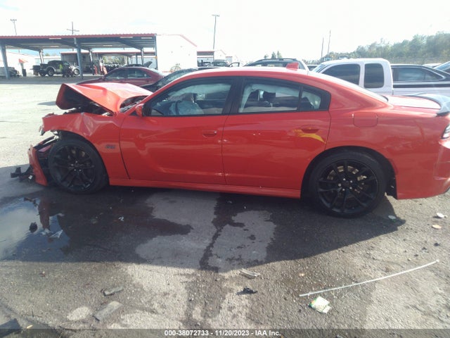 2021 DODGE CHARGER SCAT PACK RWD VIN: 2C3CDXGJ6MH528527