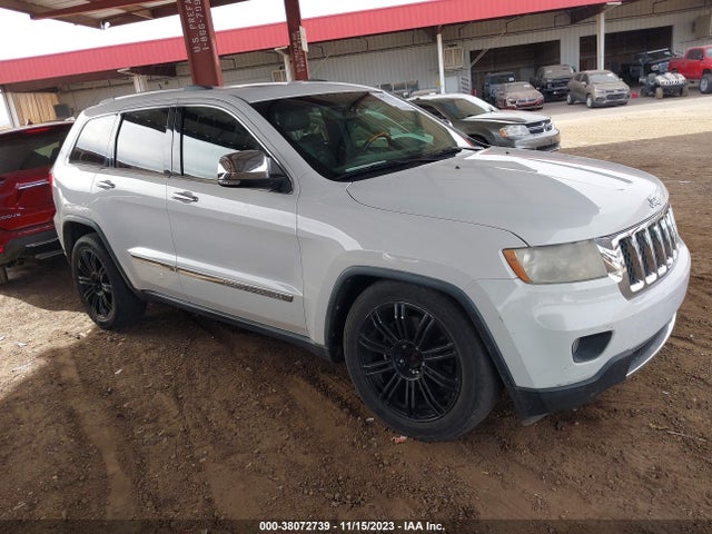 2013 JEEP GRAND CHEROKEE OVERLAND VIN: 1C4RJFCT0DC603189