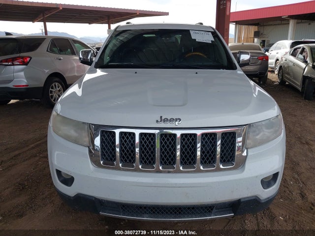 2013 JEEP GRAND CHEROKEE OVERLAND VIN: 1C4RJFCT0DC603189