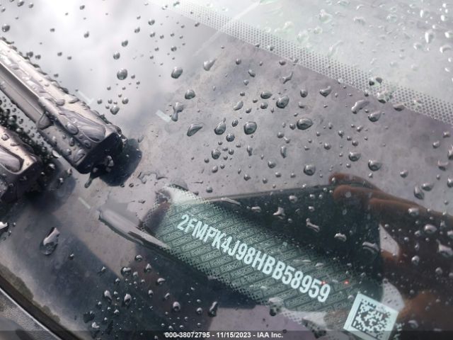 2FMPK4J98HBB58959 Ford EDGE SEL