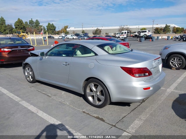 2010 LEXUS IS 250C VIN: JTHFF2C20A2509561