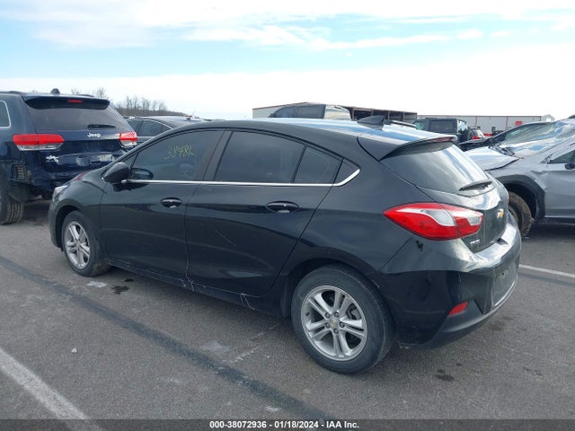 2018 CHEVROLET CRUZE LT AUTO VIN: 3G1BE6SM9JS653409