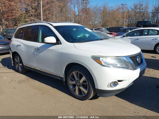 2014 NISSAN PATHFINDER PLATINUM VIN: 5N1AR2MM4EC646386