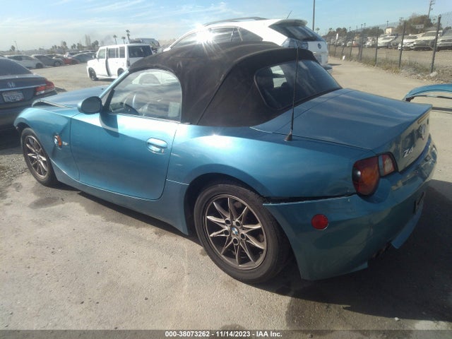 2003 BMW Z4 2.5I VIN: 4USBT33463LS43311