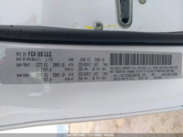 1C4PJMCB3KD385792 Jeep Cherokee Latitude 4x4